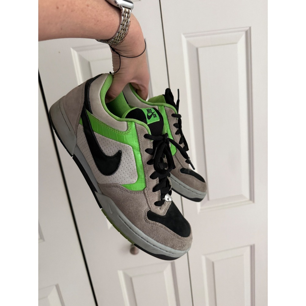 Nike SB Air Zoom Abington Men 12 Grey Green